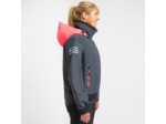 Blouson de régate bateau femme Race 500 gris rose