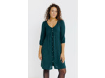 Robe Doublée Avec Boutons Coeur