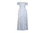 Robe midi en viscose