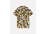 Chemise à fleurs tropicales pour ado