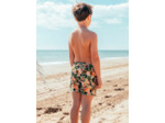 Short de bain imprimé jungle
