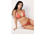 Bikini brésilien à nouer bas de maillot pailleté