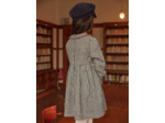 Robe vichy à motifs fleurs