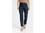 Pantalon denim coupe droite forme pont