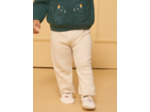 Legging flare côtelé