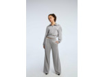 Veste sweat avec détail d'épaule