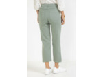 Pantalon crop poches plaquées devant