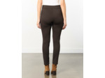Legging 7/8 resserré uni MARRON Femme