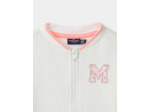 Sweat zippé à volants