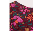 Short rouge imprimé fleuri pour fille