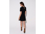 Robe courte unie NOIR