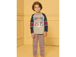Pyjama velours Hockey