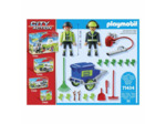 Agents entretien voirie avec équipement Playmobil City Action 71434