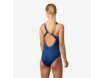 Maillot de bain menstruel étanche Urani bleu dos rond Ado - SMOON