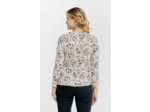 T-Shirt Imprime Visage Manches Longues