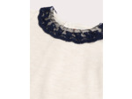 Brassière beige à manches longues pour bébé fille