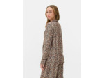 Chemise de nuit léopard à boutons