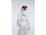 Veste sweat avec œillets