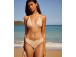 Maillot de bain tanga matière irisée effet mouillé