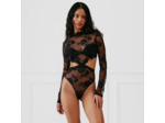 Body en dentelle florale