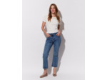 Jean cropped bootcut BLEU CLAIR Femme