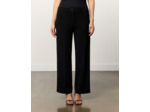 Pantalon long large uni NOIR Femme