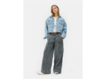 Pantalon cargo décontracté à nouer à la taille