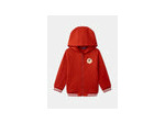 Gilet rouge à capuche pour garçons