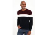 Pull Col Rond Rayé