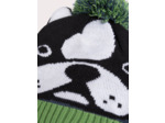 Bonnet motif chien pour garçon