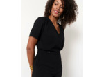 Combinaison longue unie NOIR
