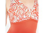 Maillot de bain 1 pièce aquafitness Femme - Rosy rouge