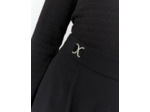 Pantalon long large uni NOIR Femme