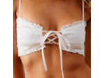 Top en broderie
