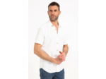 Chemise manches courtes Crepon