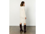 Robe courte unie ECRU