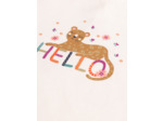 T-shirt à animation léopard pour bébé fille