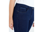 Jean 7/8 slim MARINE Femme