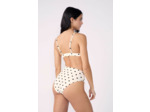 Triangle haut de maillot à pois