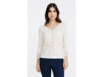 Cardigan maille fantaisie