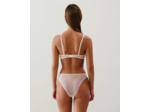 Culotte en tulle avec broderies blanche