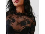 Body en dentelle florale