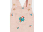 Robe en denim rose pour bébé fille