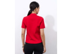 Gilet imprimé ROUGE Femme