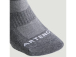 CHAUSSETTES DE TENNIS MI-HAUTES DECATHLON RS 500 GRIS LOT DE 3