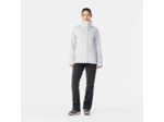 Veste de randonnée 0°C chaude femme, NH100 3en1 gris