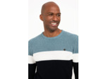 Pull Col Rond Rayé
