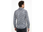 Chemise Manches Longues Petrole Dark