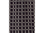 Robe courte imprimé graphique NOIR