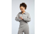 Veste sweat avec détail d'épaule